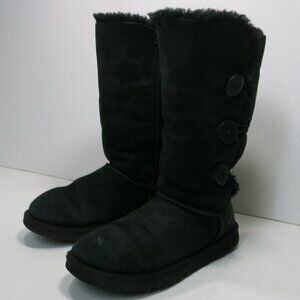 UGG Insulated Boots 1873 Triplet Bailey Button Women's Winter Footwear Shoes 8